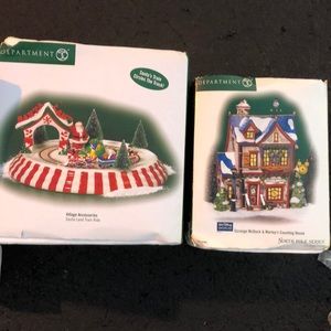 Department 56 Christmas village accessories